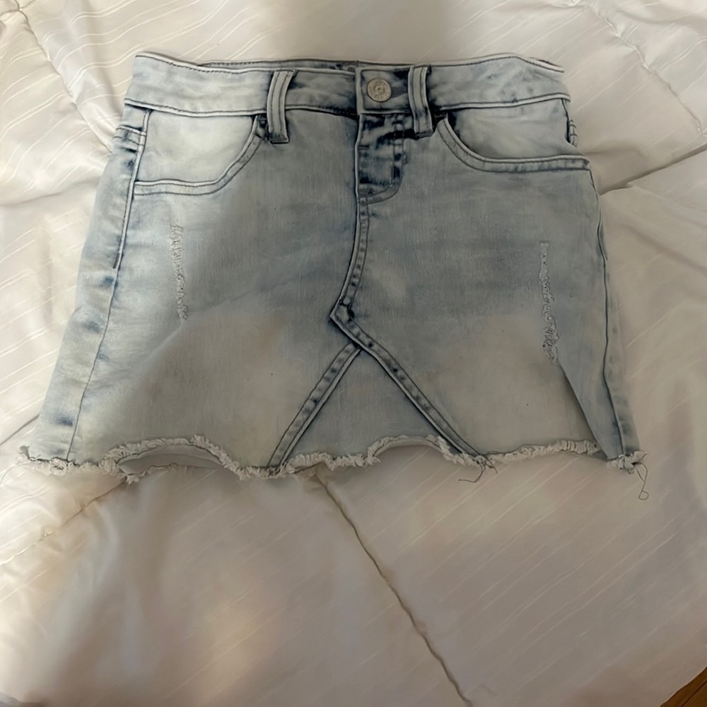 Justice Girls denim skort